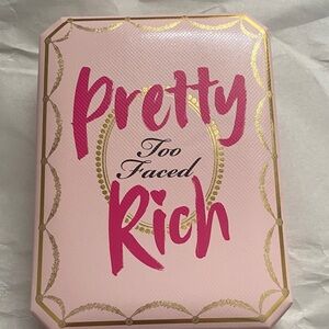 Too Faced Pretty Rich Pink and Gold Box